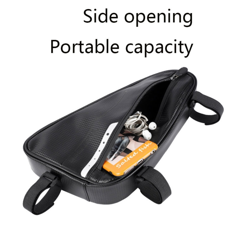 WEST BIKING Bicycle Large-Capacity Triangle Bag Waterproof Beam Bag Riding Equipment, WEST BIKING Triangle Bag