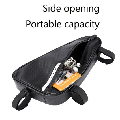 WEST BIKING Bicycle Large-Capacity Triangle Bag Waterproof Beam Bag Riding Equipment, WEST BIKING Triangle Bag