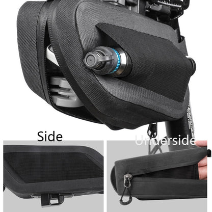 WEST BIKING YP0707219 Bicycle Portable Reflective Tail Bag Waterproof Saddle Bag Hard Shell Seat Tube Bag Riding Equipment, YP0707219