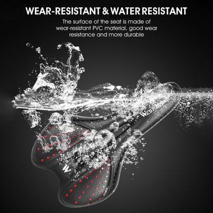 WEST BIKING YP0801086 Silicone Thickened Soft And Comfortable Bicycle Seat, YP0801086