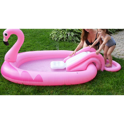 Home Large Cartoon Animal Drama Pool Water Spray Inflatable Swimming Pool Slide Pool, Cartoon Swimming Pool (Pirate)