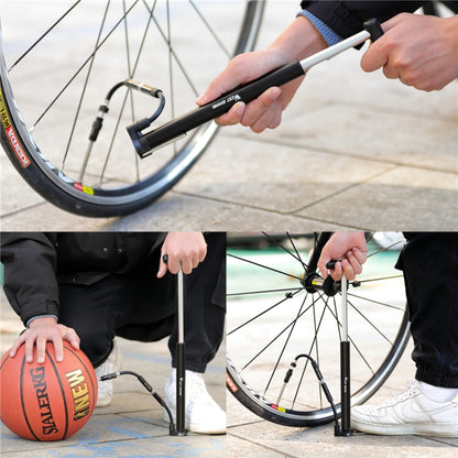 WEST BIKING High Pressure Bicycle Vertical Pump With Barometer, West Biking Vertical Pump