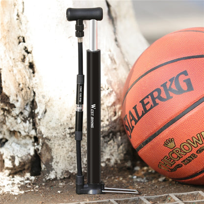 WEST BIKING High Pressure Bicycle Vertical Pump With Barometer, West Biking Vertical Pump
