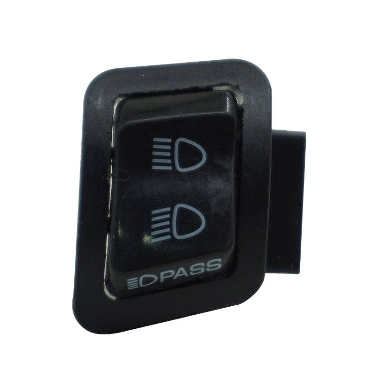4 PCS Electric Car Scooter Motorcycle Far Near Dimming Lights With Overload Light Switch, Far Near Dimming Lights Switch