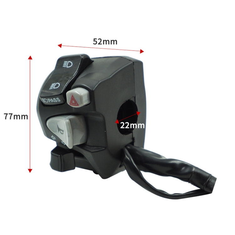 Motorcycle Handlebars Combination Switch For Honda CBX600, For Honda CBX600