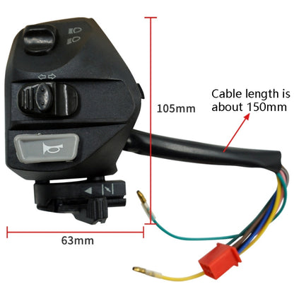 Motorcycle Accessories Handle Switch Assembly Handle Combination Switch For Yamaha MIO / LC135, For Yamaha MIO / LC135