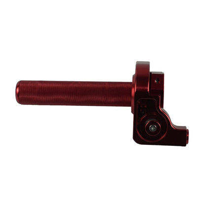 Motorcycle Off-Road Vehicle Modified CNC Handle Throttle Clamp Hand Grip Big Torque Oil Visual Throttle Accelerator, Black, Golden, Silver, Blue, Red