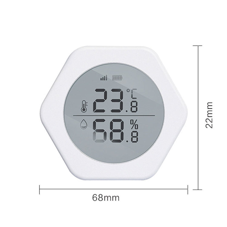 LQ-WS1 Tuya Smart Home Indoor Wireless Control Temperature And Humidity Sensor, LQ-WS1