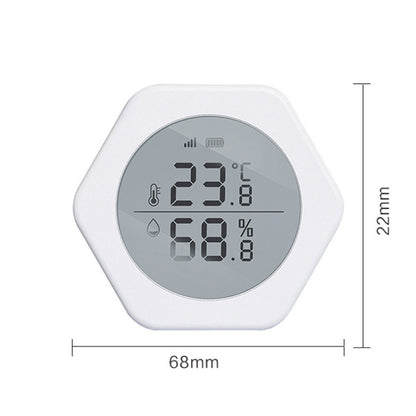 LQ-WS1 Tuya Smart Home Indoor Wireless Control Temperature And Humidity Sensor, LQ-WS1
