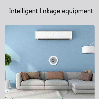 LQ-WS1 Tuya Smart Home Indoor Wireless Control Temperature And Humidity Sensor, LQ-WS1