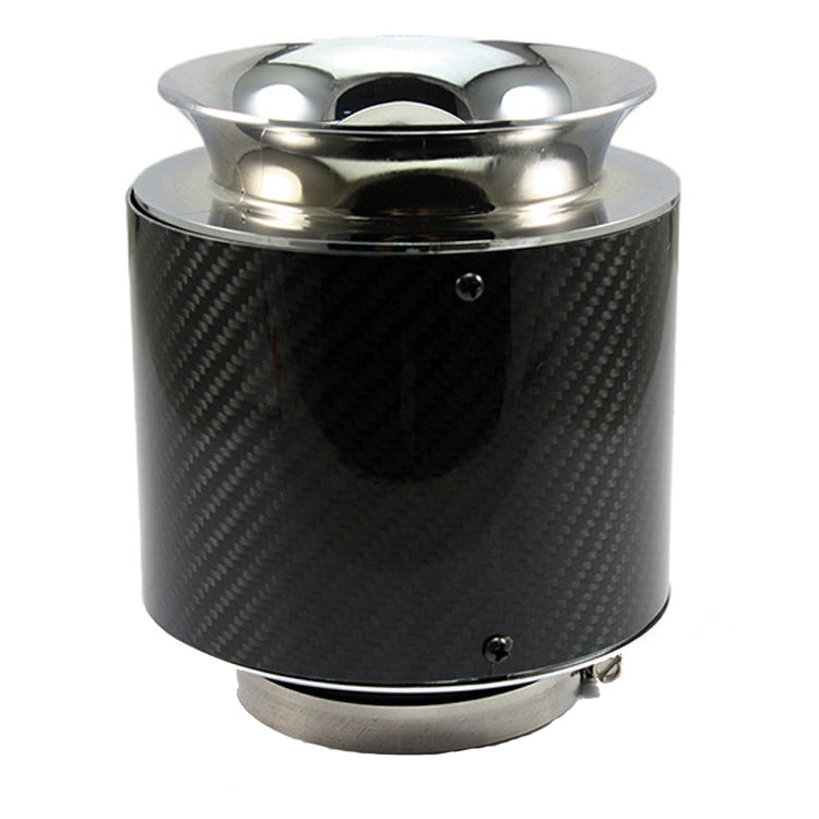 013 Car Universal Modified High Flow Carbon Fiber Mushroom Head Style Air Filter, Specification:, Small 60mm Inner Diameter, Medium 60mm Inner Diameter, Large 60mm Inner Diameter, Small 63mm Inner Diameter, Medium 63mm Inner Diameter