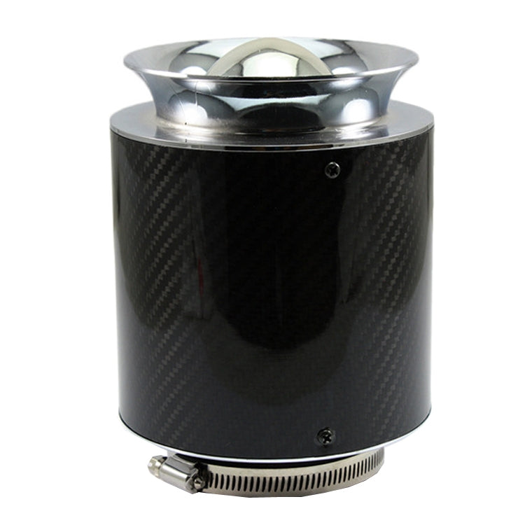 013 Car Universal Modified High Flow Carbon Fiber Mushroom Head Style Air Filter, Specification:, Small 60mm Inner Diameter, Medium 60mm Inner Diameter, Large 60mm Inner Diameter, Small 63mm Inner Diameter, Medium 63mm Inner Diameter