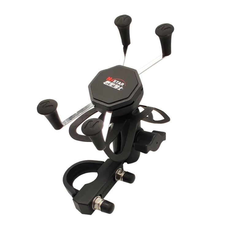 N-STAR N002 Motorcycle Bicycle Mobile Phone Bracket Riding Equipment, Large T Head, Small T Head, Large Tilted Head, Small Tilted Head, Large L Head, Small L Head, Large Long Ball Head, Small Long Ball Head