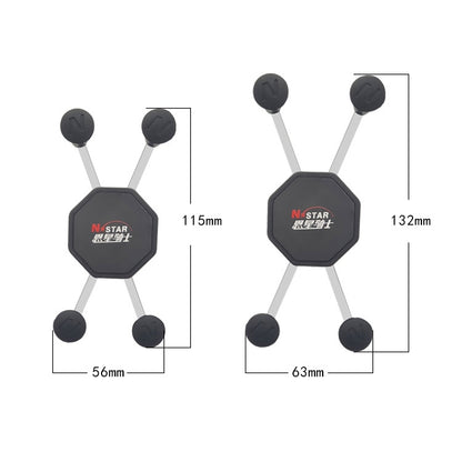 N-STAR N002 Motorcycle Bicycle Mobile Phone Bracket Riding Equipment, Large T Head, Small T Head, Large Tilted Head, Small Tilted Head, Large L Head, Small L Head, Large Long Ball Head, Small Long Ball Head