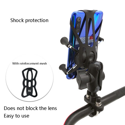 N-STAR N002 Motorcycle Bicycle Mobile Phone Bracket Riding Equipment, Large T Head, Small T Head, Large Tilted Head, Small Tilted Head, Large L Head, Small L Head, Large Long Ball Head, Small Long Ball Head