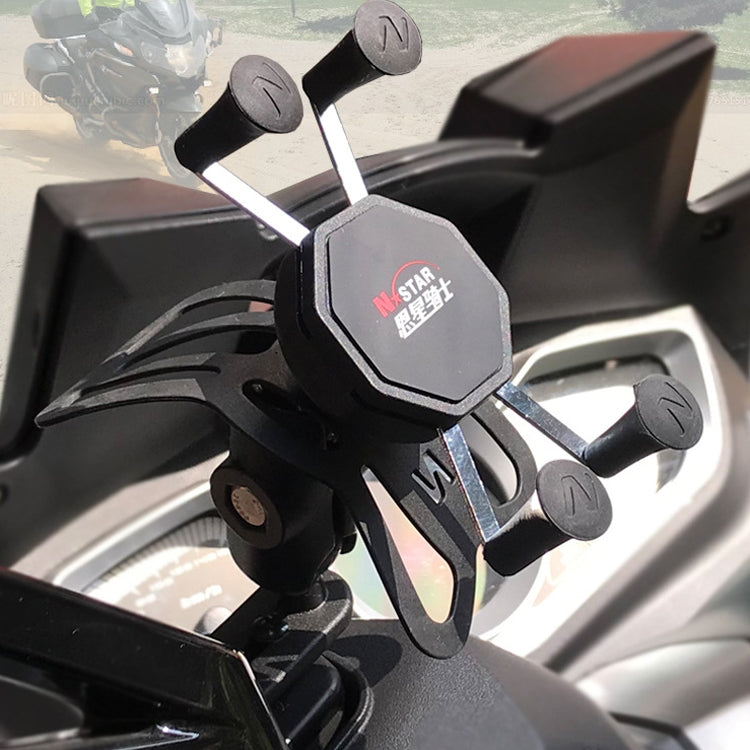 N-STAR N002 Motorcycle Bicycle Mobile Phone Bracket Riding Equipment, Large T Head, Small T Head, Large Tilted Head, Small Tilted Head, Large L Head, Small L Head, Large Long Ball Head, Small Long Ball Head