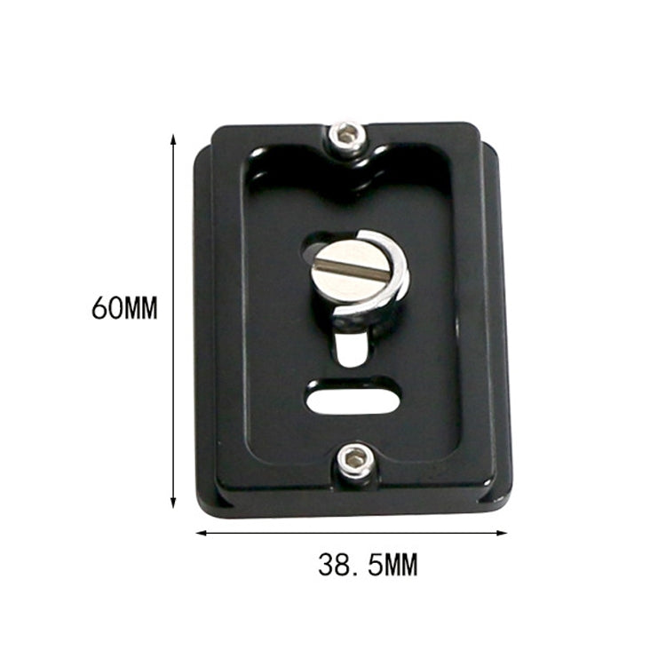 QR60 60mm Aluminum Alloy Quick Release Plate Clamp Base, QR60