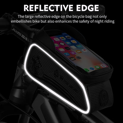 West Biking 1.5l Bicycle Anti-Light  Bag Riding Front Bag Mobile Phone Bag Boarding Bag Waterproof Bag, YP0707205