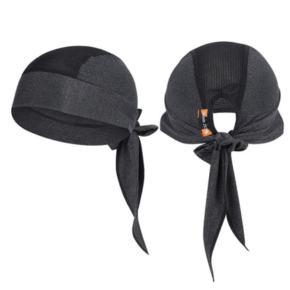 West Biking Summer Ice Silk Pirate Cap Riding Cap Men And Women  Outdoor Windproof Sunscreen Headgear, Windproof Sunscreen Headgear (Triangle Towel Black), Windproof Sunscreen Headgear (Triangle Towel Gray), Windproof Sunscreen Headgear (Tying Rope Bla...