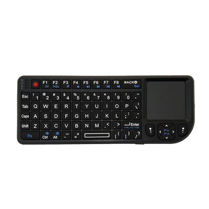 A8 Mini Wireless Mouse And Keyboard With Laser Touchpad Keyboard, English White Backlight, English Colorful Backlight