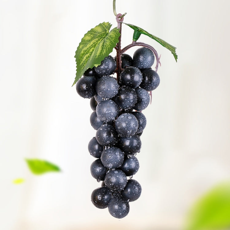 Simulation Fruit Simulation Grapes PVC with Cream Grape Shoot Props, 4 Bunches 36 Black Grapes, 4 Bunches 36 Green Grapes, 4 Bunches 36 Red Grapes, 4 Bunches 36 Grain Agate Grapes, 4 Bunches 36 Purple Grapes, 4 Bunches 60 Black Grapes...
