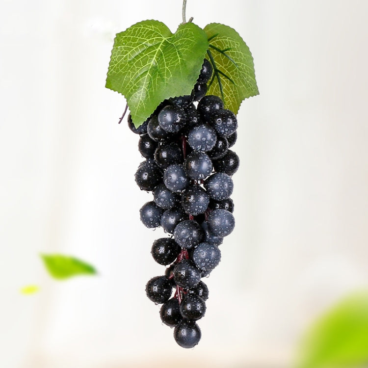 Simulation Fruit Simulation Grapes PVC with Cream Grape Shoot Props, 4 Bunches 36 Black Grapes, 4 Bunches 36 Green Grapes, 4 Bunches 36 Red Grapes, 4 Bunches 36 Grain Agate Grapes, 4 Bunches 36 Purple Grapes, 4 Bunches 60 Black Grapes...