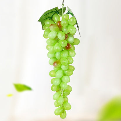Simulation Fruit Simulation Grapes PVC with Cream Grape Shoot Props, 4 Bunches 36 Black Grapes, 4 Bunches 36 Green Grapes, 4 Bunches 36 Red Grapes, 4 Bunches 36 Grain Agate Grapes, 4 Bunches 36 Purple Grapes, 4 Bunches 60 Black Grapes...