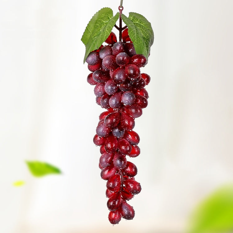 Simulation Fruit Simulation Grapes PVC with Cream Grape Shoot Props, 4 Bunches 36 Black Grapes, 4 Bunches 36 Green Grapes, 4 Bunches 36 Red Grapes, 4 Bunches 36 Grain Agate Grapes, 4 Bunches 36 Purple Grapes, 4 Bunches 60 Black Grapes...