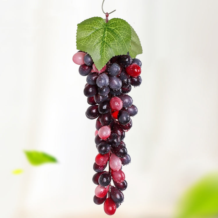 Simulation Fruit Simulation Grapes PVC with Cream Grape Shoot Props, 4 Bunches 36 Black Grapes, 4 Bunches 36 Green Grapes, 4 Bunches 36 Red Grapes, 4 Bunches 36 Grain Agate Grapes, 4 Bunches 36 Purple Grapes, 4 Bunches 60 Black Grapes...