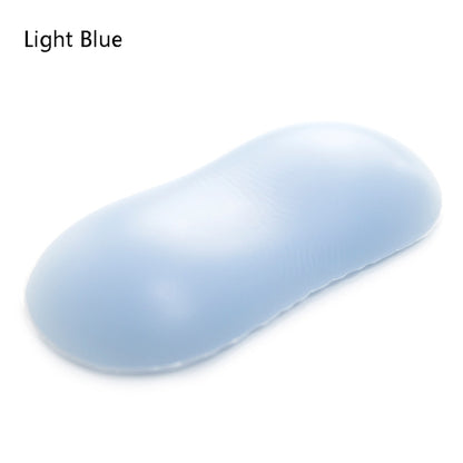 Creative Wristband Cute Silicone Hand Pillow Crystal Wrist Mouse Holder, Light Blue