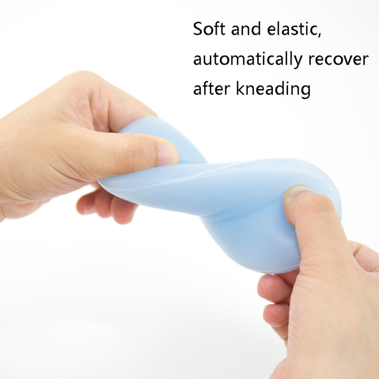 Creative Wristband Cute Silicone Hand Pillow Crystal Wrist Mouse Holder, Light Blue