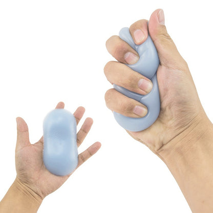 Creative Wristband Cute Silicone Hand Pillow Crystal Wrist Mouse Holder, Light Blue
