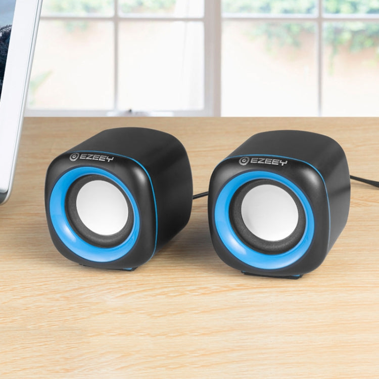 YEEZE A1 Multimedia USB2.0 Desktop Speaker Mini Computer Notebook Speaker, White Blue, White Green, White Purple, White Orange, Black Blue, Black Green, Black Purple, Black Prange, Electroplated Black Gold, Electroplated White, Electroplated Black...