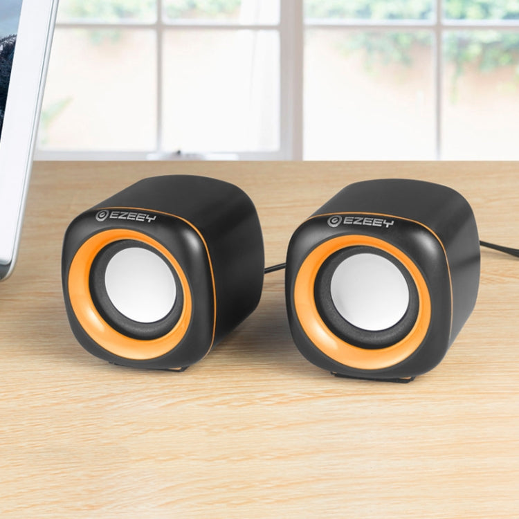 YEEZE A1 Multimedia USB2.0 Desktop Speaker Mini Computer Notebook Speaker, White Blue, White Green, White Purple, White Orange, Black Blue, Black Green, Black Purple, Black Prange, Electroplated Black Gold, Electroplated White, Electroplated Black...