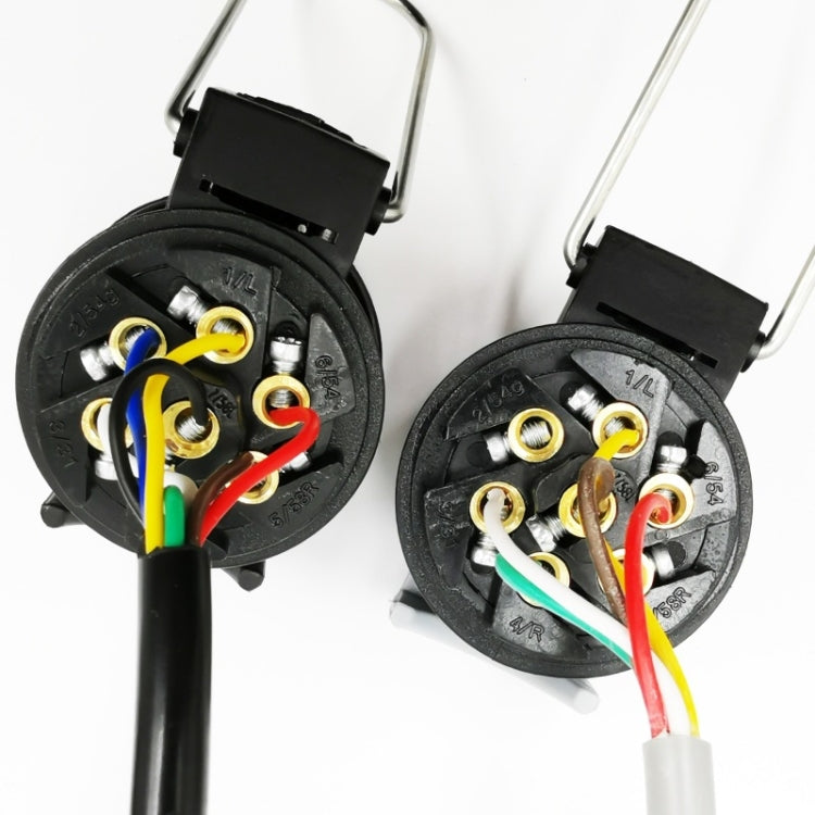VC1014 13P Transfer Double 7P Trailer Connector Cable Car Plug Socket Conversion Plug EU Plug, VC1014