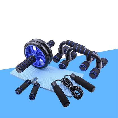 5 In1 Family Fitness Exercise Abdominal Wheel Set, 5 In 1