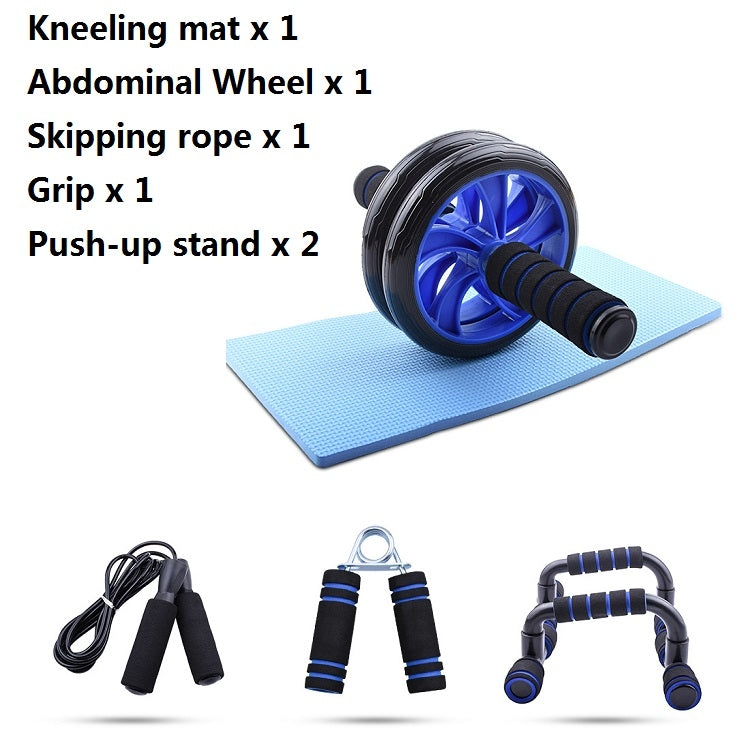 5 In1 Family Fitness Exercise Abdominal Wheel Set, 5 In 1