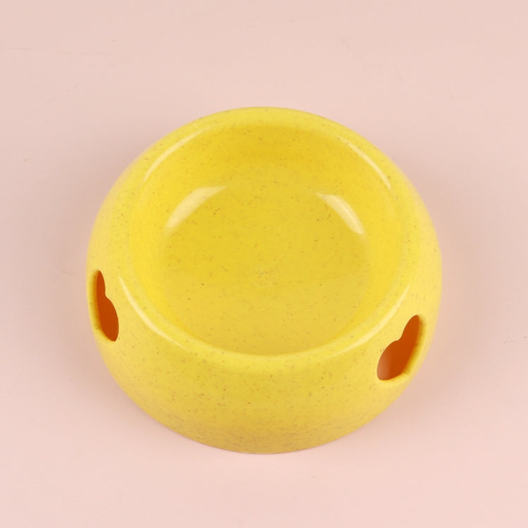Dog Bowls Plastic Love Single Bowl Pet Bowl Cat Food Bowl, Small, Large