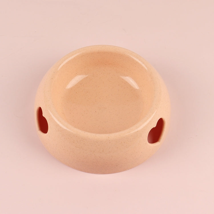 Dog Bowls Plastic Love Single Bowl Pet Bowl Cat Food Bowl, Small, Large