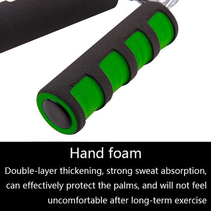 2 PCS Home Fitness Finger Exercise Spring Type A Grip With Foam Handle, 2 PCS Black Green