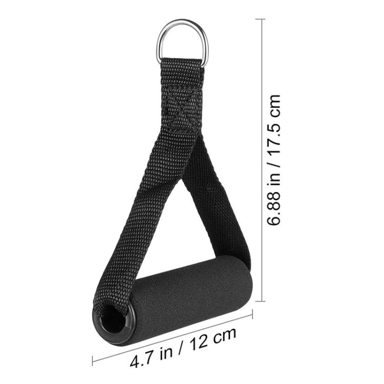 2 PCS Yoga Fitness Pull Belt Handle Gymnastics Hammock Handle, 2 PCS Hammock Handle(Black)