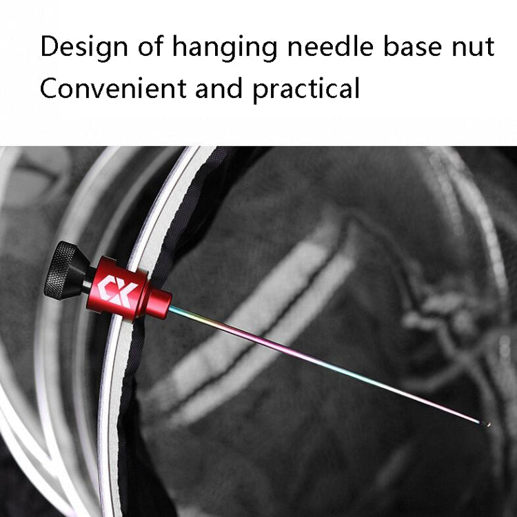 CX Decoupling Device Stainless Steel Needle Crucian Fish Platform Fishing Guard, 2.5mm Red, 3.0mm Red, 4.0mm Red, 2.5mm Gray, 3.0mm Gray, 4.0mm Gray, 2.5mm Black, 3.0mm Black, 4.0mm Black
