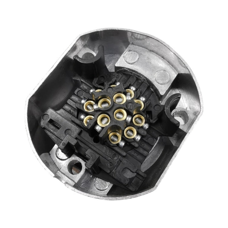 VS1131E 13P 12V Aluminum Alloy Trailer Plug Socket EU Plug, VS1131E