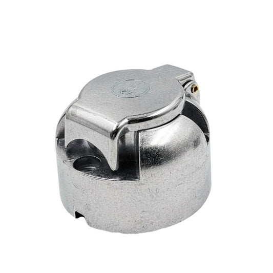 2 PCS VS171E-R 7P 12V Aluminum Alloy Truck RV Trailer Plug Socket Car Modified Socket EU Plug, VS171E-R