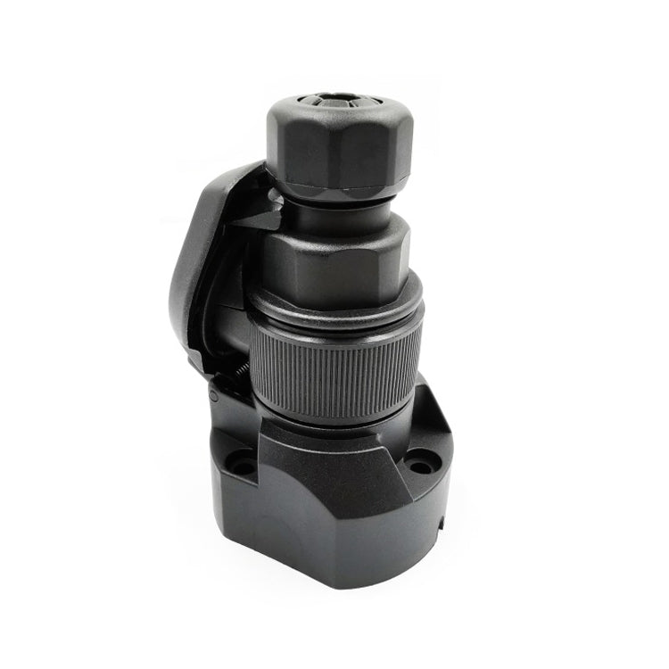 2 PCS VS1130E 13P 12V RV Traveler Trailer Nylon Waterproof Plug Socket EU Plug, VS1130E