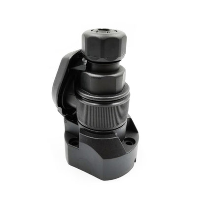 2 PCS VS1130E 13P 12V RV Traveler Trailer Nylon Waterproof Plug Socket EU Plug, VS1130E