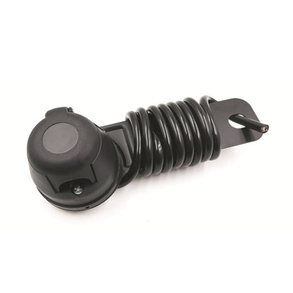VS170E-RZ 7P Socket Long Iron Bracket Round Bottom Socket EU Plug, VS170E-RZ