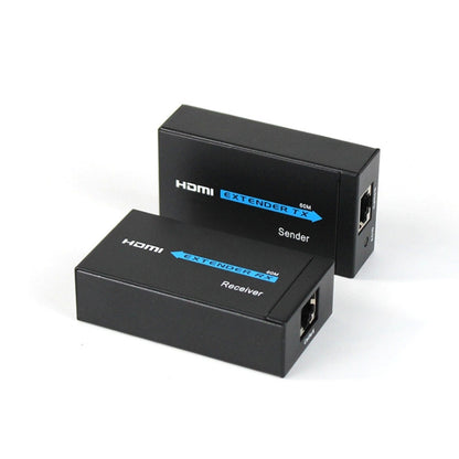 HDY-60 For HDMI to RJ45 60m Extender Single Network Cable to For HDMI Signal Amplifier