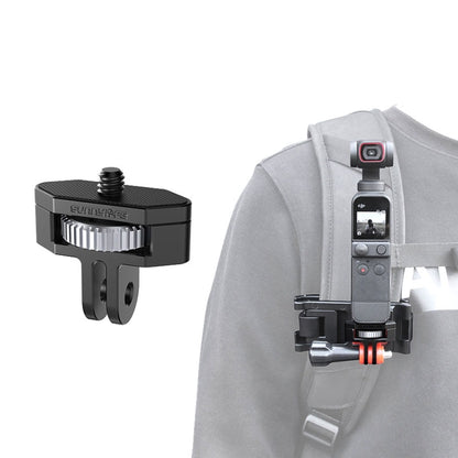 Sunnylife 1/4 inch Metal Adjustable Adapter For DJI Pocket 2 / FIMI PALM 2 / Insta360 One X-2
