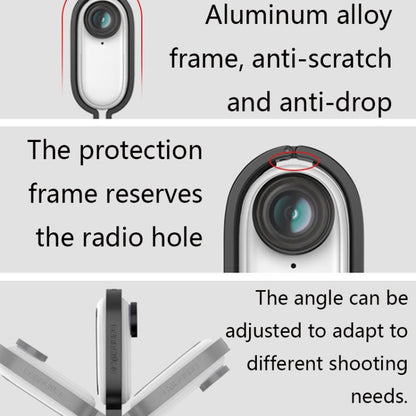 Sunnylife IST-Q9439 for Insta360 GO Mount Bracket Stabilizer, Camera Frame Adapter, Backpack Clip, Tripod